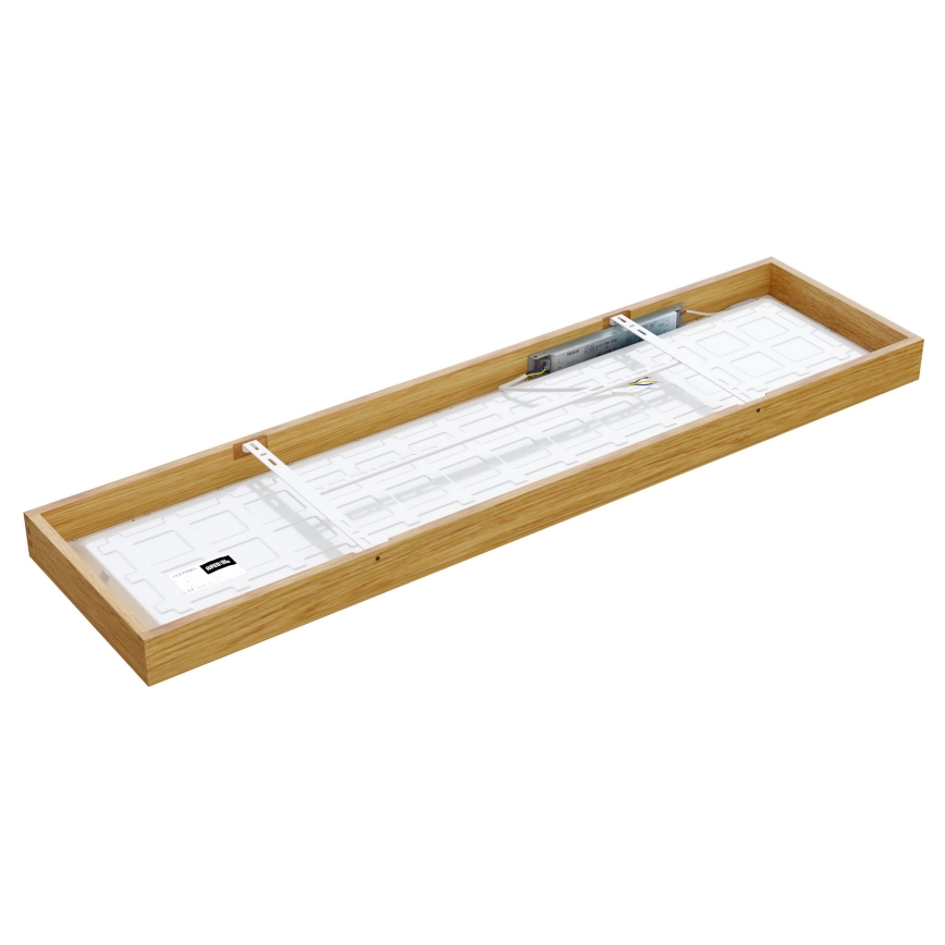 APLED - Panel LED de superficie QUADRA LED/42W/230V roble