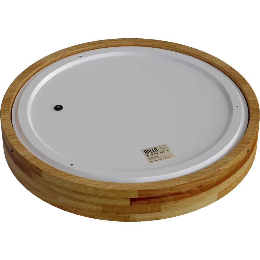 APLED - Plafón LED RONDO LED/36W/230V d. 40 cm roble