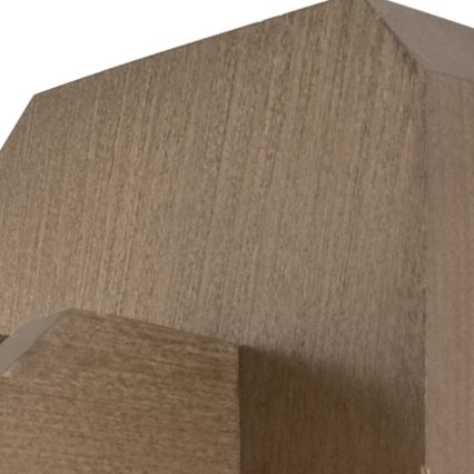 Aplique ADRIANO 1xE27/60W/230V haya - FSC Certificado