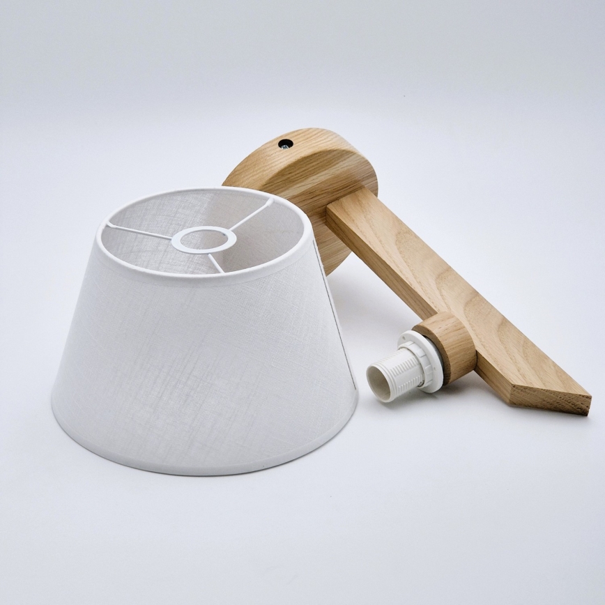 Aplique ANTONIO 1xE14/40W/230V roble