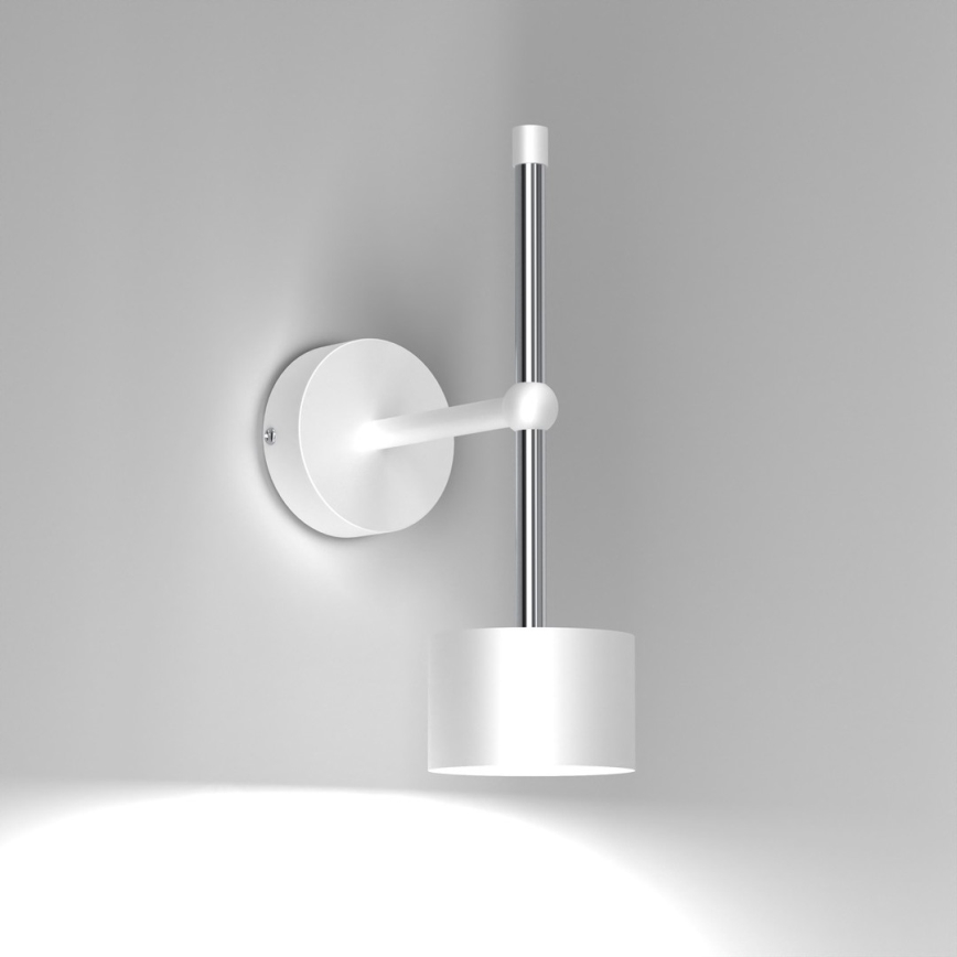 Aplique ARENA 1xGX53/11W/230V blanco/cromo brillante