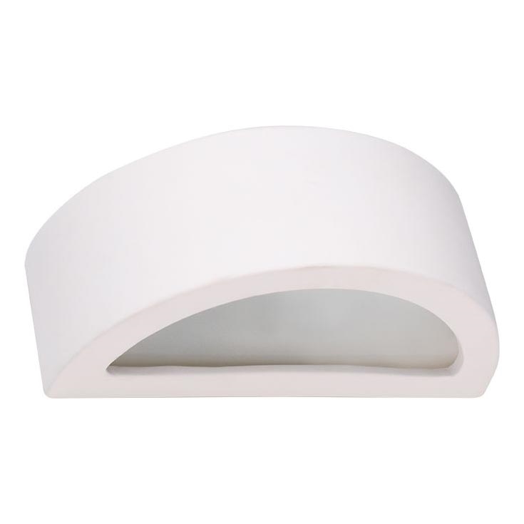 Aplique ATENA 1xE27/15W/230V 20 cm blanco
