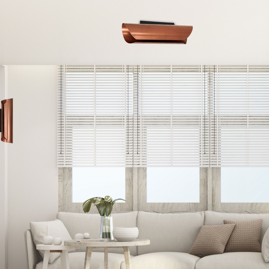 Aplique BARBOS 2xG9/8W/230V cobre