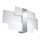 Aplique CELIA 2xG9/40W/230V cromo brillante/blanco
