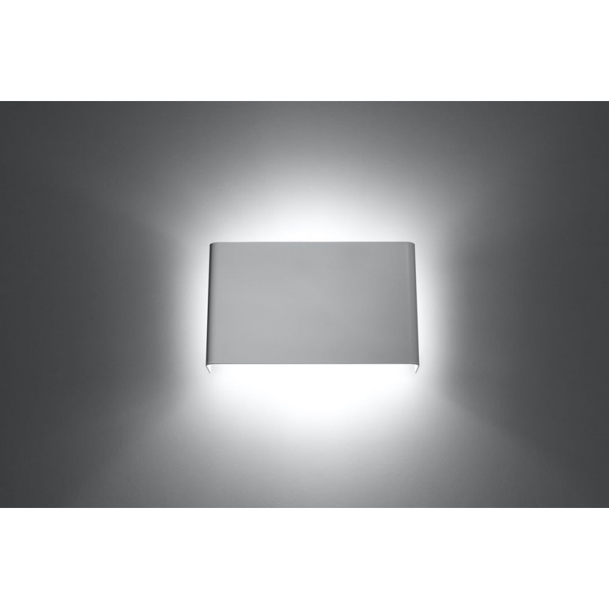 Aplique COPERTURA 2xG9/40W/230V blanco
