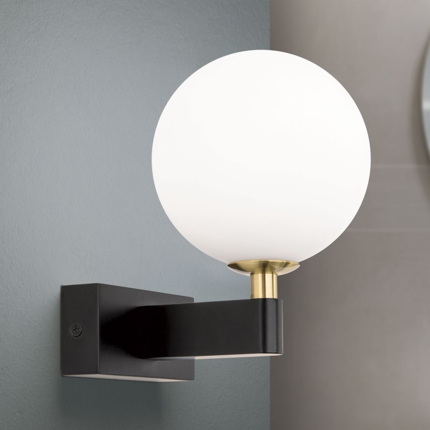 Aplique de baño MARA 1xG9/20W/230V IP44 negro