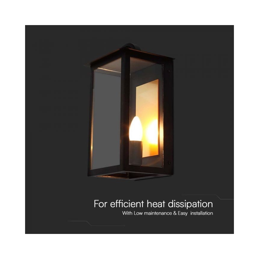 Aplique de exterior 1xE14/30W/230V IP65