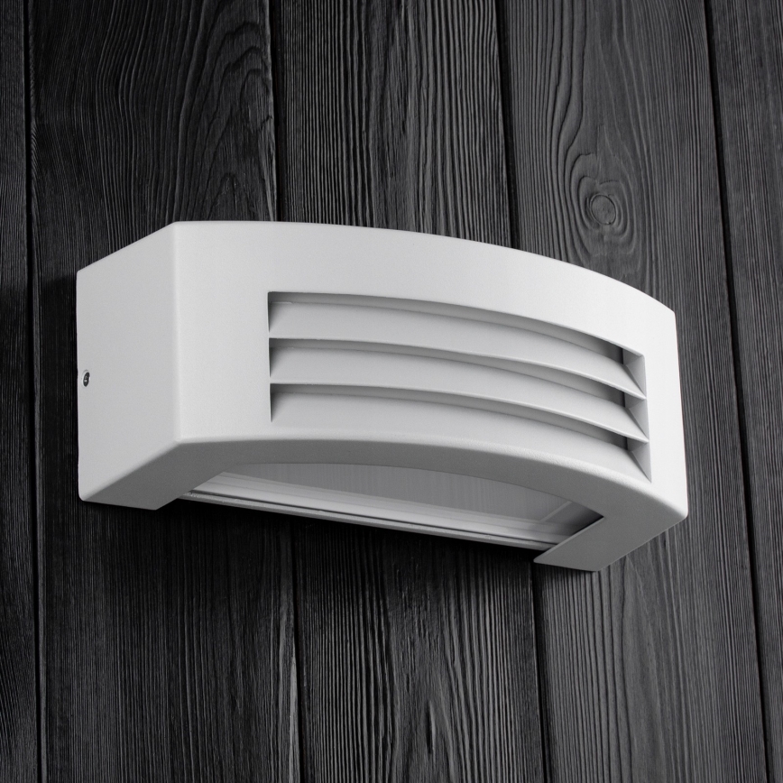 Aplique de exterior 1xE27/14W/230V IP54 gris