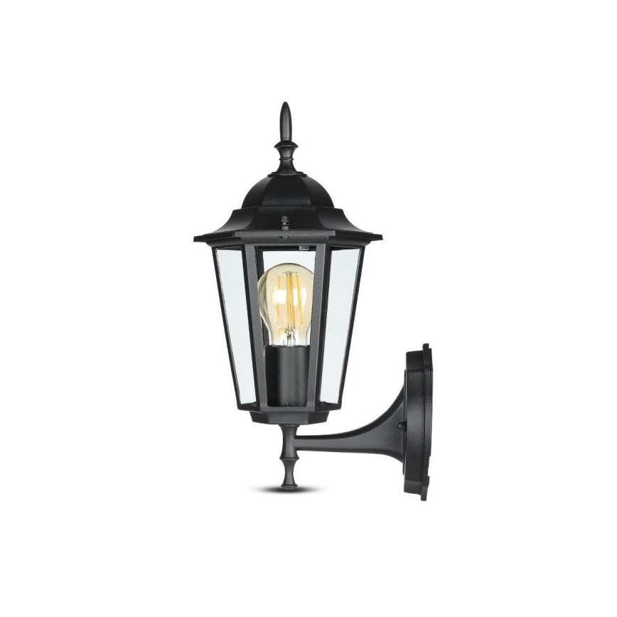 Aplique de exterior 1xE27/40W/230V IP44 negro