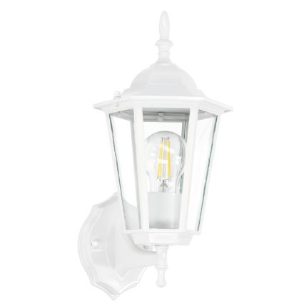 Aplique de exterior 1xE27/60W/230V IP44 blanco