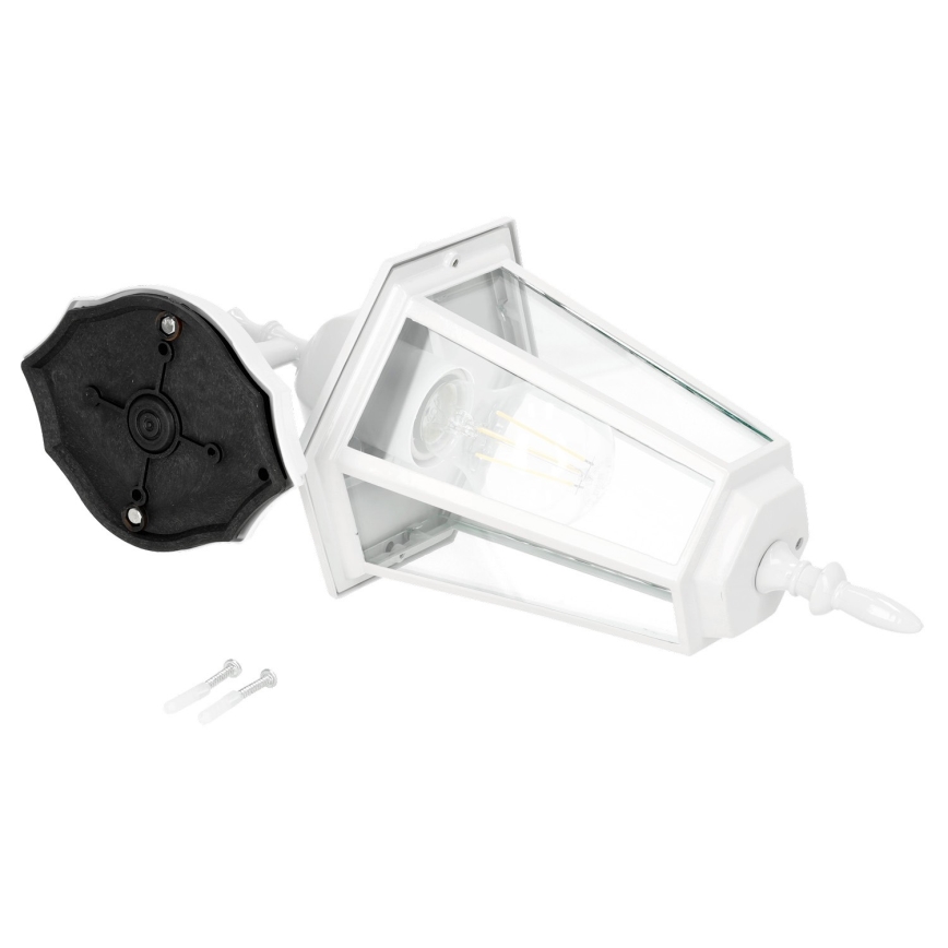 Aplique de exterior 1xE27/60W/230V IP44 blanco