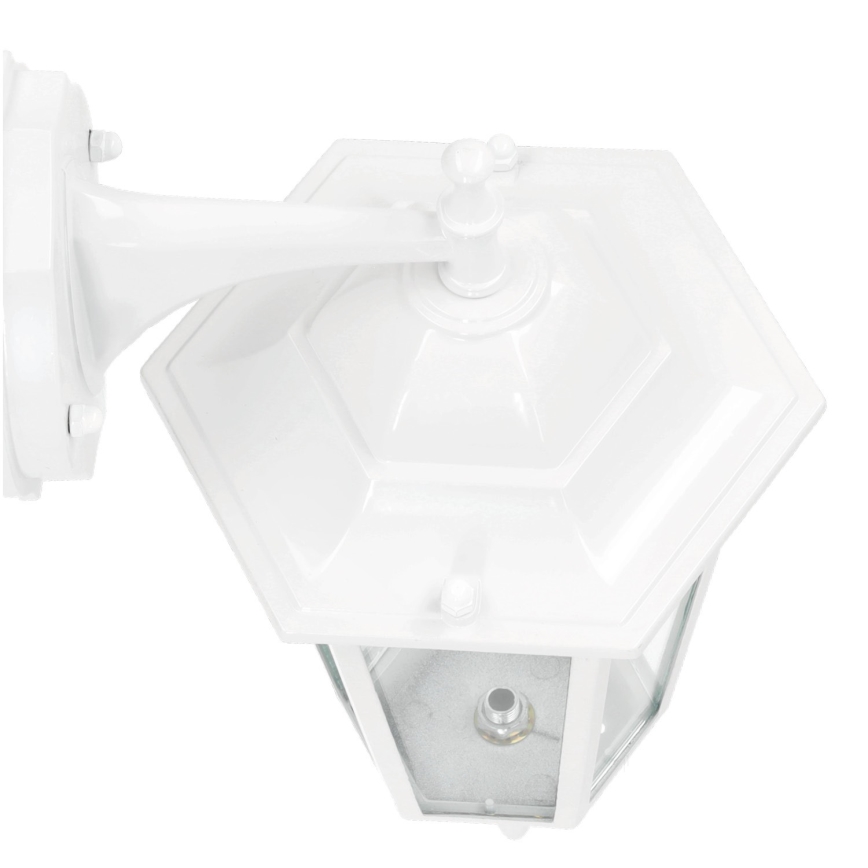 Aplique de exterior 1xE27/60W/230V IP44 blanco