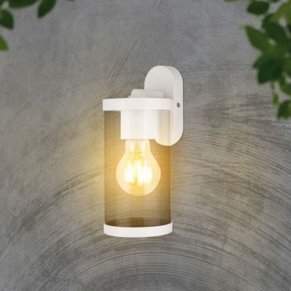 Aplique de exterior 1xE27/60W/230V IP44 blanco