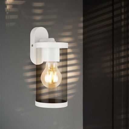 Aplique de exterior 1xE27/60W/230V IP44 blanco