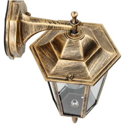 Aplique de exterior 1xE27/60W/230V IP44 dorado