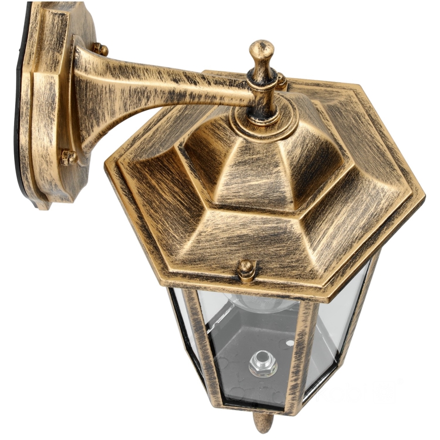 Aplique de exterior 1xE27/60W/230V IP44 dorado
