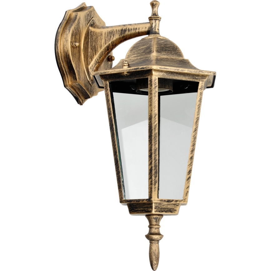 Aplique de exterior 1xE27/60W/230V IP44 dorado