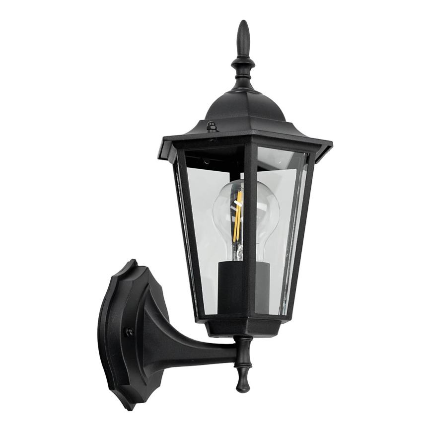 Aplique de exterior 1xE27/60W/230V IP44 negro