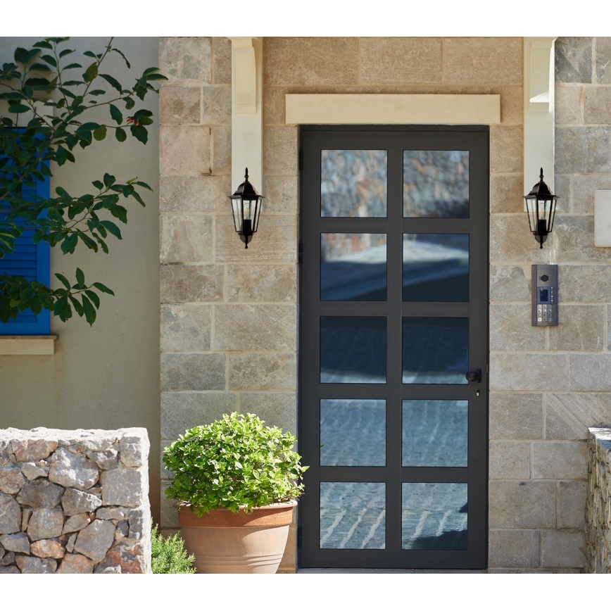 Aplique de exterior 1xE27/60W/230V IP44 negro