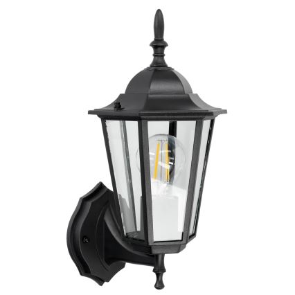 Aplique de exterior 1xE27/60W/230V IP44 negro