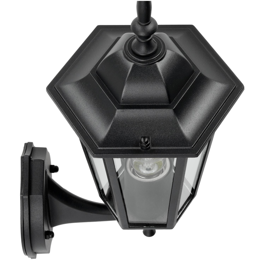Aplique de exterior 1xE27/60W/230V IP44 negro