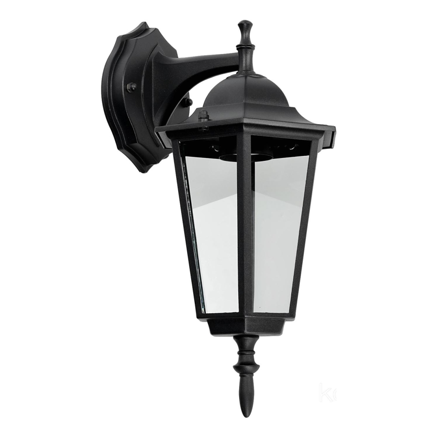 Aplique de exterior 1xE27/60W/230V IP44 negro