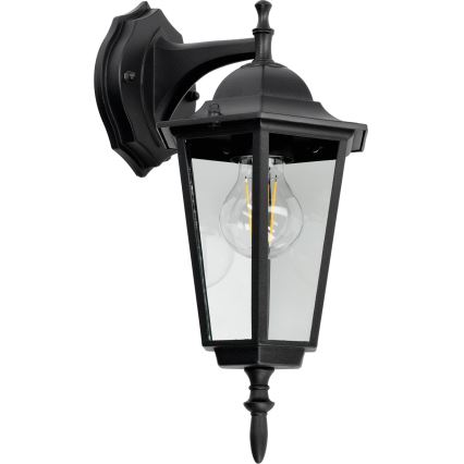 Aplique de exterior 1xE27/60W/230V IP44 negro