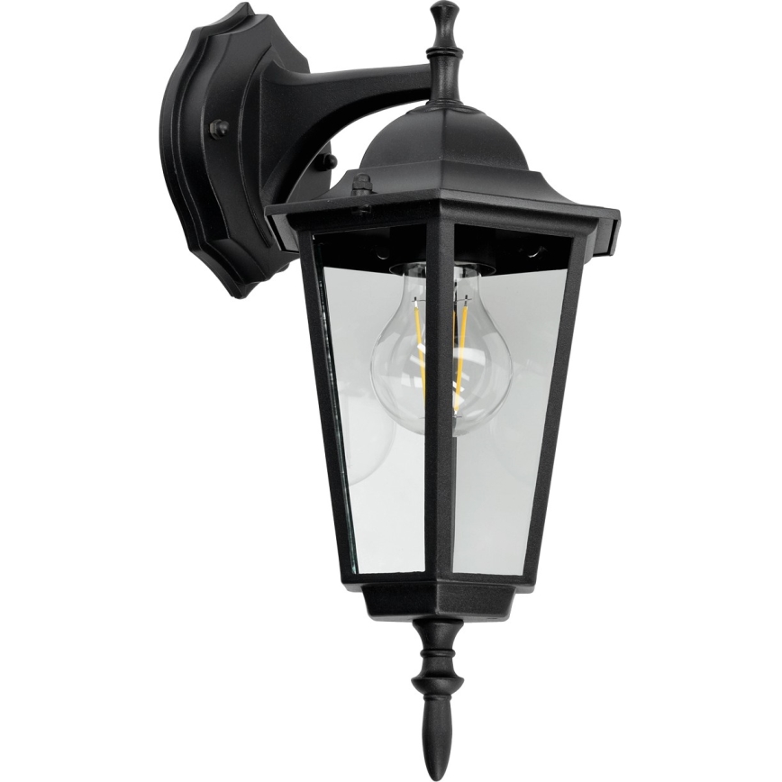 Aplique de exterior 1xE27/60W/230V IP44 negro