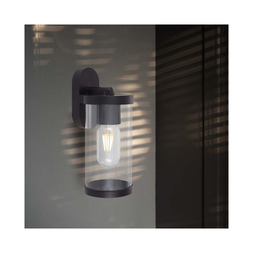 Aplique de exterior 1xE27/60W/230V IP44 negro