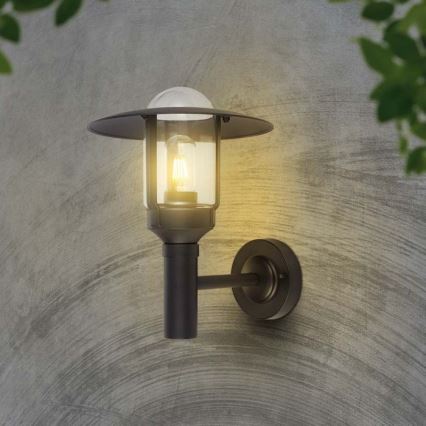 Aplique de exterior 1xE27/60W/230V IP44 negro