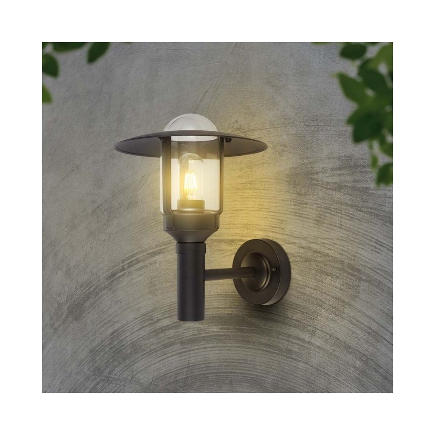 Aplique de exterior 1xE27/60W/230V IP44 negro