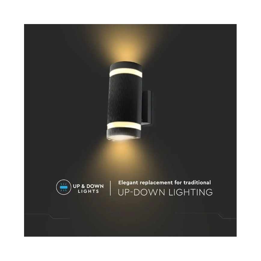 Aplique de exterior 2xE27/60W/230V IP44