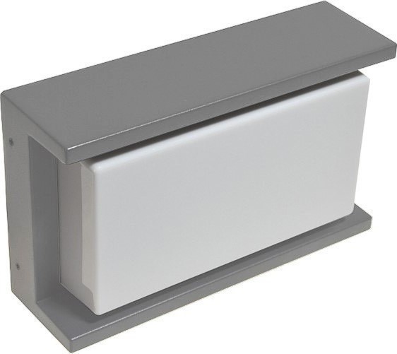Aplique de exterior ARAGO 1xE27/60W/230V IP54 gris