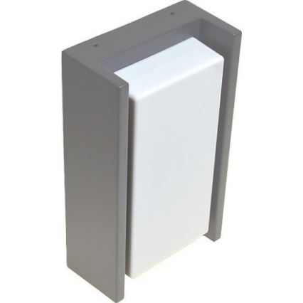Aplique de exterior ARAGO 1xE27/60W/230V IP54 gris