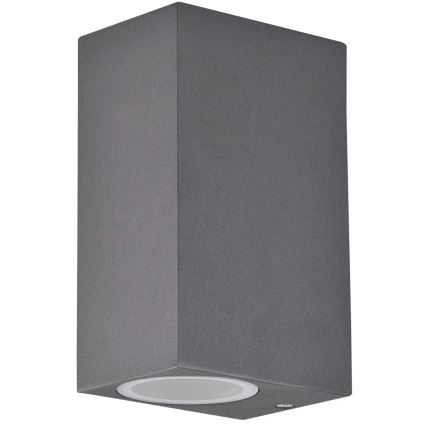Aplique de exterior BOSTON 2xGU10/10W/230V antracita