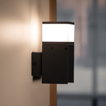 Aplique de exterior DASTEN 1xG9/11W/230V IP44 negro