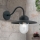 Aplique de exterior EDWARD 1xE27/60W/230V IP44 negro