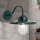 Aplique de exterior EDWARD 1xE27/60W/230V IP44 verde