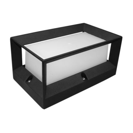 Aplique de exterior FALIN 1xE27/60W/230V IP54 negro