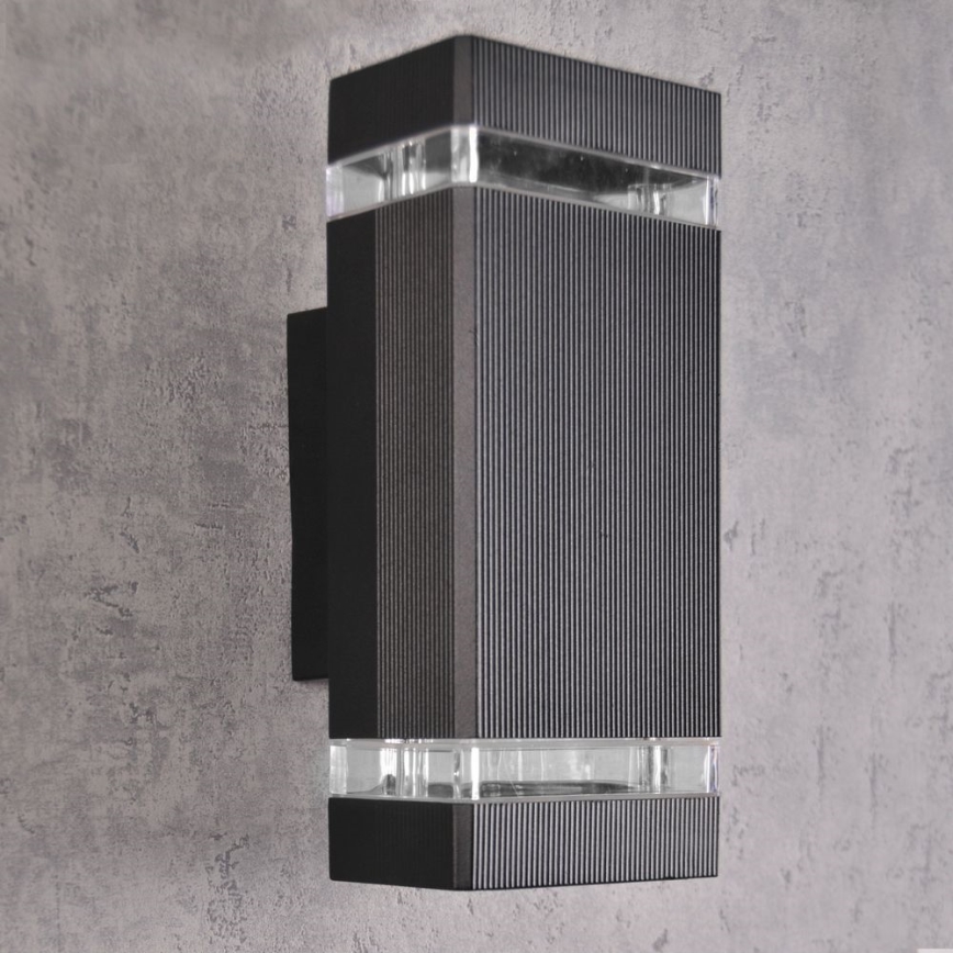 Aplique de exterior GILBERT 2xGU10/10W/230V IP44