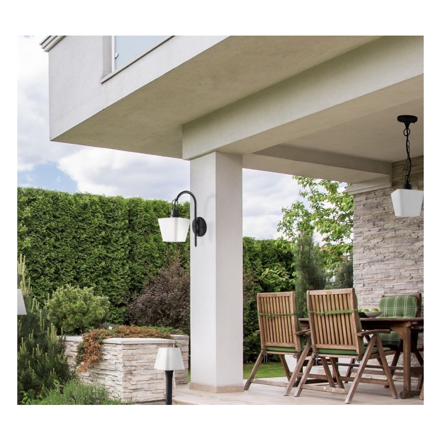Aplique de exterior GIZA 1xE27/10W/230V IP44