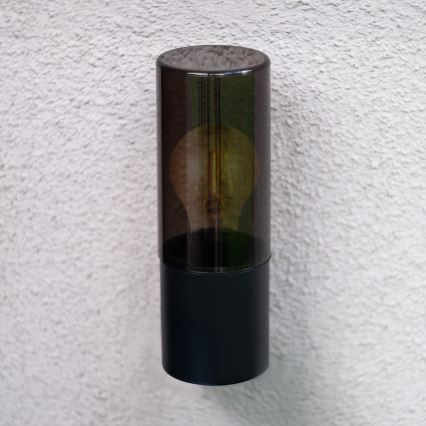 Aplique de exterior HARLEM 1xE27/60W/230V IP44 negro