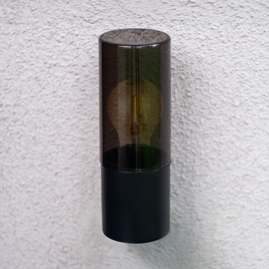 Aplique de exterior HARLEM 1xE27/60W/230V IP44 negro