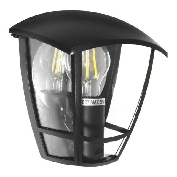 Aplique de exterior JULIA 1xE27/50W/230V IP54 negro