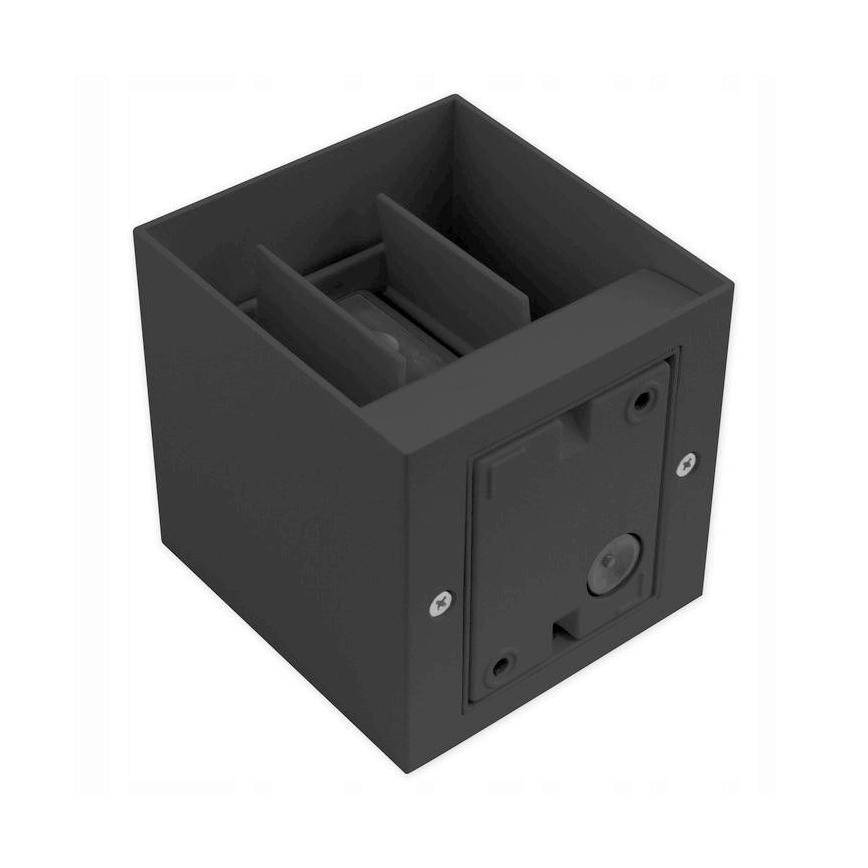 Aplique de exterior LED 2xLED/3W/230V IP54 antracita
