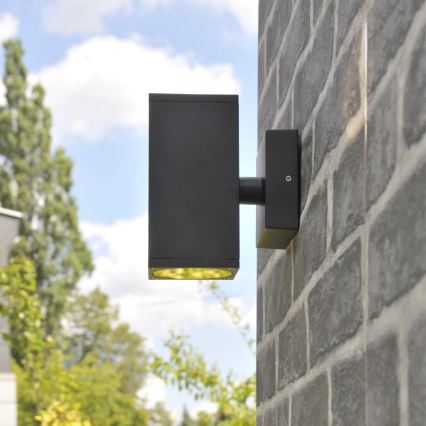 Aplique de exterior MORRIS 2xGU10/35W/230V IP54