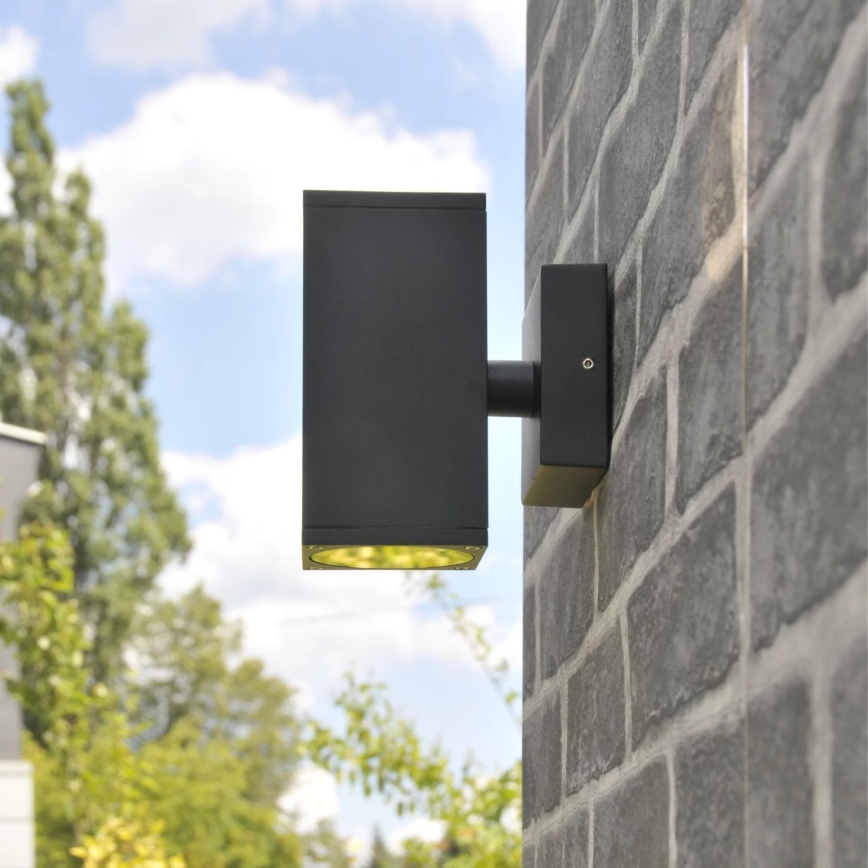 Aplique de exterior MORRIS 2xGU10/35W/230V IP54