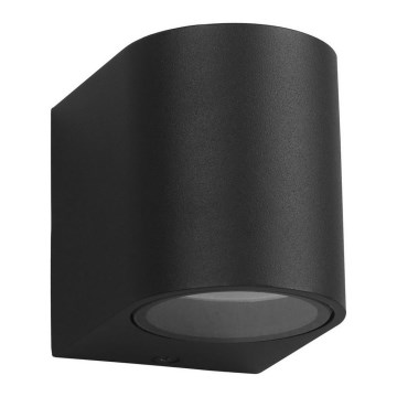 Aplique de exterior OVALIS 1xGU10/35W/230V IP44 negro