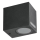 Aplique de exterior QUERK 1xGU10/35W/230V IP54 8 cm negro