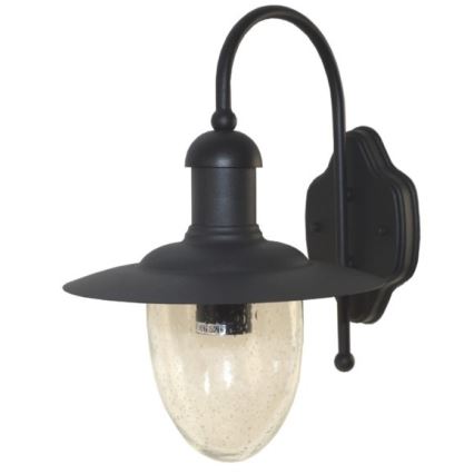 Aplique de exterior TALISA 1xE27/60W/230V IP44 negro